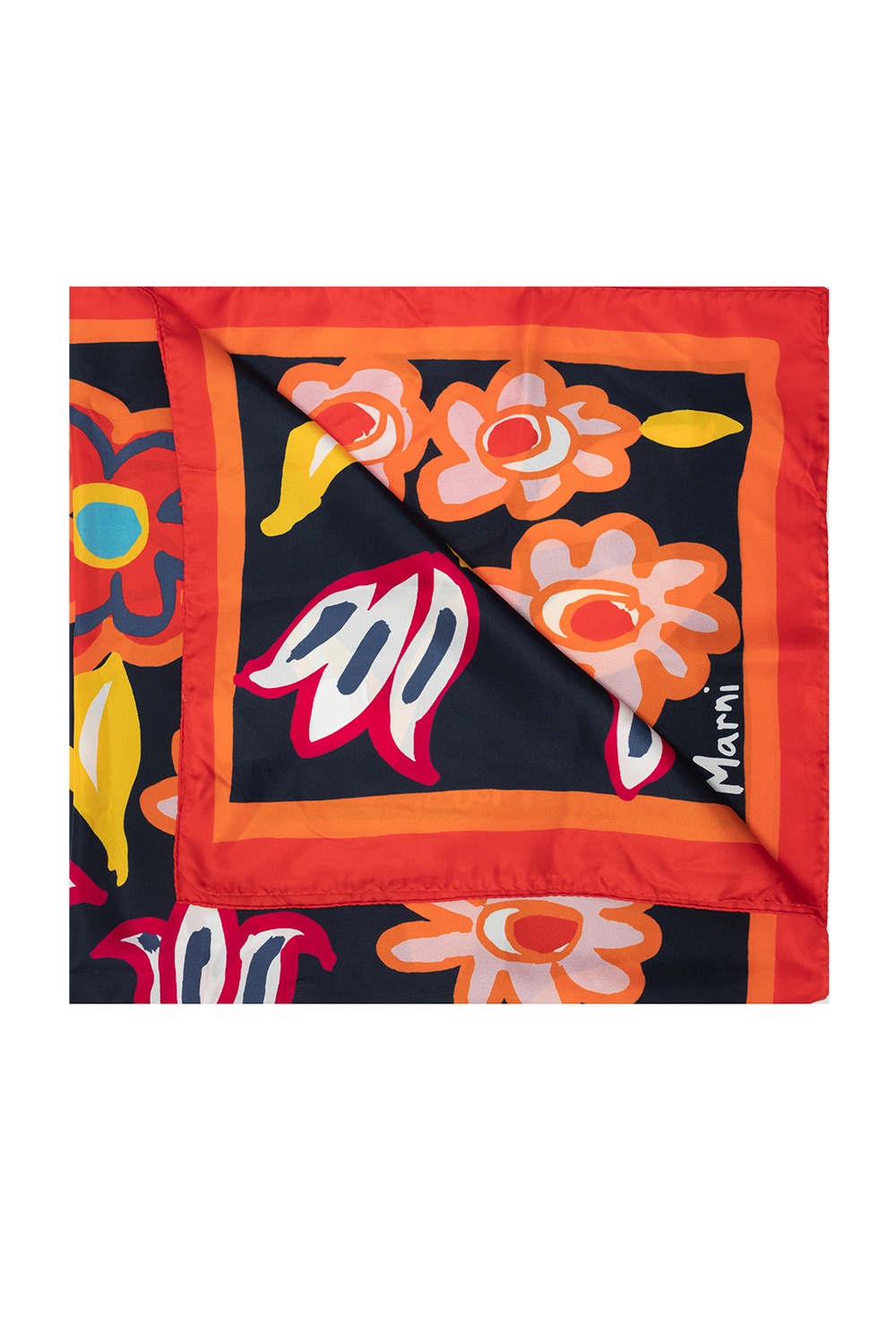 Marni silk sale scarf